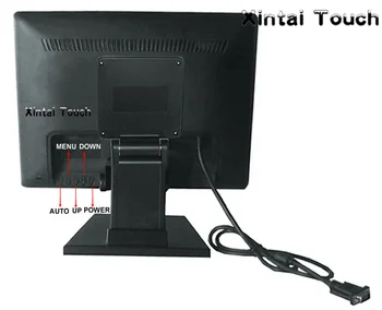 Xintai 18.5 palčni LCD-Zaslon na Dotik za namizje Monitorja s 4 žice ohmska zaslon na dotik