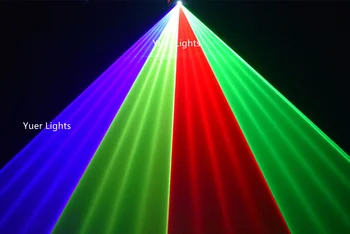 20Kpps DMX Animacija Lasersko Svetlobo RGB Multi Color 1.5 W Lasersko Svetlobo Dj Učinek Razsvetljavo Laserski Projektor Za Lightshow, Laserski Dj KTV