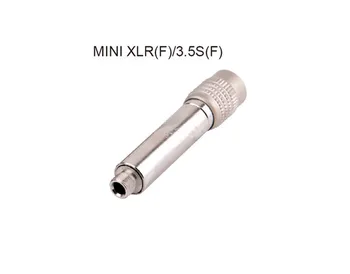 50pcs/veliko KL Mini Xlr Moški-3,5 mm, 1/8