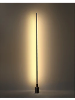 Sodobna Preprost LED Talna Svetilka za dnevno Sobo Dekoracijo Nordijska Minimalističen, Stoječe Svetilke Razsvetljave v Zaprtih prostorih Soba Dekor Tla Svetlobe