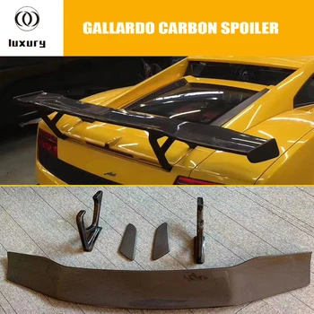 D Slog Ogljikovih Vlaken Zadaj Prtljažnik GT Krilo Spojler za Lamborghini Gallardo LP550 LP560 LP570 ( ne kabriolet )