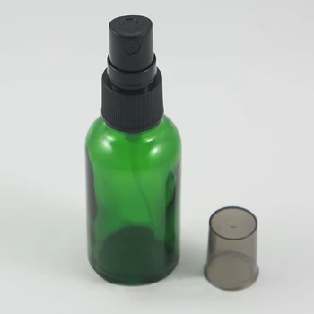 Kitajske tovarne prazno 30 ml steklene stekleničke parfuma z razpršilnik, trgovina na debelo 1 oz zelena spray steklenice