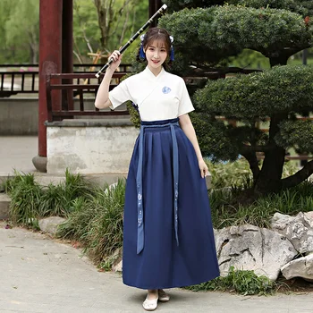 Kitajski Traditiona Hanfu Obleko Šoli Mečevalec Cp Cosplay Oblačila Fazi Nacionalnega Ljudskega Plesnega Kostum Tang Dinastije Obleko 90