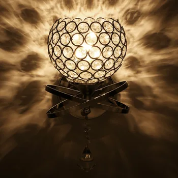 Sodobna crystal stenska svetilka zlato rov luči AC110V 220V modno razkošje lustre dnevna soba, spalnica svetlobe napeljave