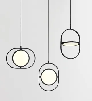 Moderno stekleno kroglo razsvetljavo jedilnico razsvetljavo medenina hanglampen dnevna soba dekoracijo nordijska dekoracijo doma