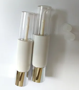 5ml jasno Prazno Lip gloss cevi in 4g srebro Šminka cev Plastično Steklenico, Kozmetični Posodo