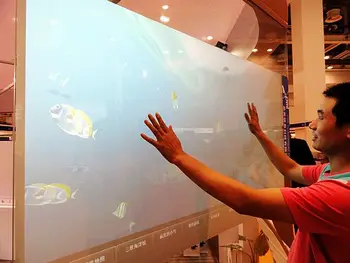 Brezplačna dostava! 98 palca 20 točk interaktivne touch folije Film skozi steklo za okna trgovina