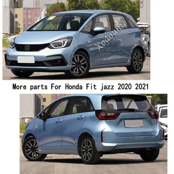 Za Honda Fit Jazz 2020 2021 Avto Styling Telo Iz Nerjavečega Jekla Zadnji Zadnji Odbijač Vrata Prtljažnika Pedal Trakovi Trim Ploščo Lučka Dihalne Deli