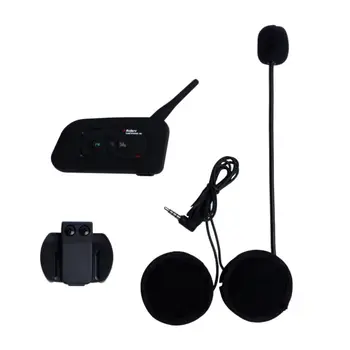 1200m 4 Kolesarji V4 Motocikel Bluetooth3.0 Interkom Čelada Interfonski Slušalke