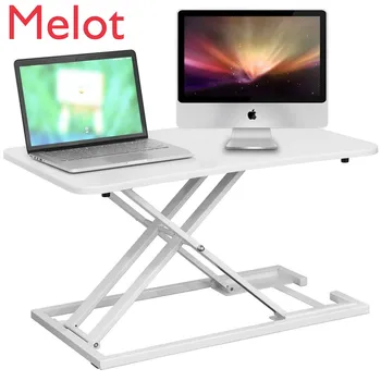 D,2019 Stand-up računalnik dvižne mize zložljive računalnika, namiznega stojala dvignite tabela delovni postaji stojijo z stalnega mizo