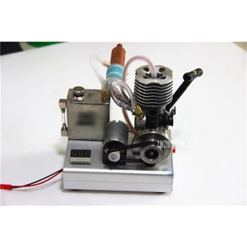 Metanol Motorja Mini DIY Motorjev z notranjim Zgorevanjem za Motorna Bencina Bencinski Motor Električni Generatorski Set Enoto Za Osvetlitev Polnjenje
