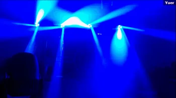 2Pcs/Veliko Gibljive Glave LED Svetlobni Zoom Pranje Razsvetljavo 3x40W LED Moving Head Light DMX512 Za Disco DJ Glasba KTV nočni klub Svetlobe