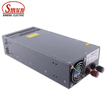 SMUN S-1000-15 110VAC/220VAC, da 1000W 15V 66A Visoko Učinkovitost Stikalni napajalnik SMPS Za Industrijske Nadzorni Sistem