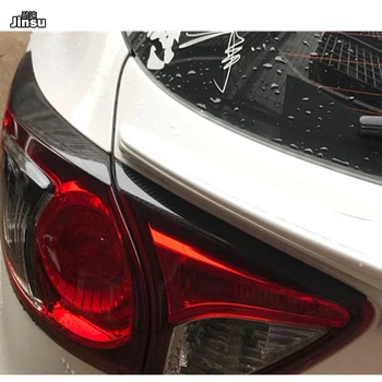 CX-5 Ogljikovih vlaken luč veke obrvi Za Mazda CX5 SUV 2.0 2.5 L L 2013 -CX 5 Zadnje luči dekorativne nalepke 4pcs