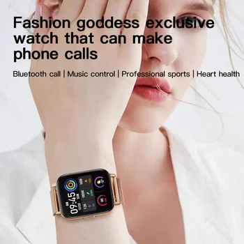 2021 Nove Modne Ženske Pametno Gledati Bluetooth Klic Ure Moških Srčni Utrip Kisika V Krvi, Zaslon Meri Izbiranje Smartwatch Za Android