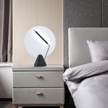In pogodbeno strojne opreme oblikovalec dnevno sobo art hotel postelja spalnica mock up soba spletni slaven okrogla svetilka