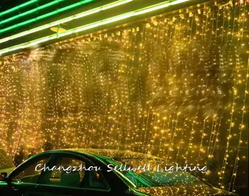 Umetno Božično Drevo Božično Darilo Navidad Dobro!festival Svetlobe Predstavitev Hotel Dekoracijo 3*10m Led Luči Svetilka H212