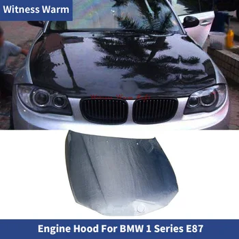 Za Bmw Serije 1 E87 Visoko Kakovostnih Ogljikovih Vlaken Spredaj Motor Nape Bonnets Motorja Zajema 2004-2011