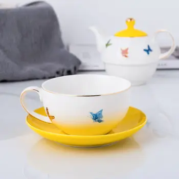 Ustvarjalne veliko zmogljivosti za Nordijsko keramični mati in hči pot dišeči čaj en popoldanski čaj nastavi barvo boxed skodelico kave