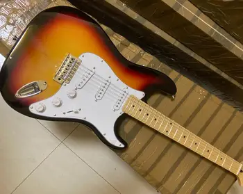 Kitajski kitara tovarne po meri st sunburst Kitara Električna Kitara pravo fotografijo brezplačna dostava najvišje kakovosti, ki je na zalogi, E918