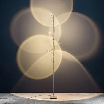 Italija Design Led Talna Luč, Spalnica Modernih Dekor Vzdušje Projekcija Luči Talne Svetilke za dnevno Sobo Kotu Svetilke 10W