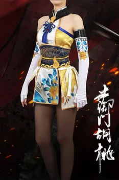 COSTAR Igra Naraka:Bladepoint Tsuchimikado Hutao Cosplay Kostum Ženske Obleke Halloween Carnival Uniform po Meri Izdelana, igra vlog