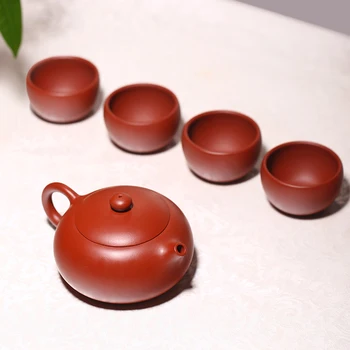 ★Yixing mojstri so priporočene čisto priročnik za verodostojno dahongpao xi shi, velike zmogljivosti, domače čajnik čaja set