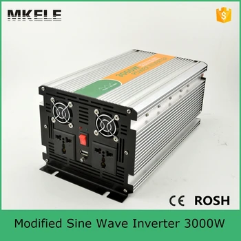 MKM3000-121G spremenjen sine wave 3000 power inverter za kampiranje power inverter 12vdc 120vac izven mreže en izhod s 5vdc usb