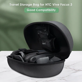 EVA Potovalni kovček Za HTC Vive Osredotočiti 3 VR Slušalko in Prenosno Vrečko za Shranjevanje Shockproof Torbici VR Slušalke Krmilnik Opremo