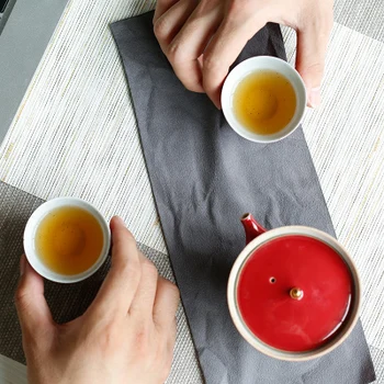 Keramični Potovanja Čaj Nastavite Cherry Red In Veter Japonski Slog Čaj Slovesnosti Ročno Preprosta, Hitro Pokal Kungfu Črni Čaj Teaware