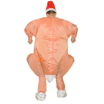 Božič Zahvalni Turčija Napihljivi Hoja Lutke Stranka Stranka Smešne Kostume, Rekvizitov, Kostumov Napihljivi Oblačila
