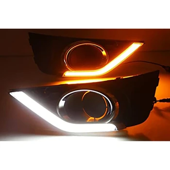 Avto LED Dnevnih Lučka DRL Ploščo za Honda, BR-V BRV 2012-2016