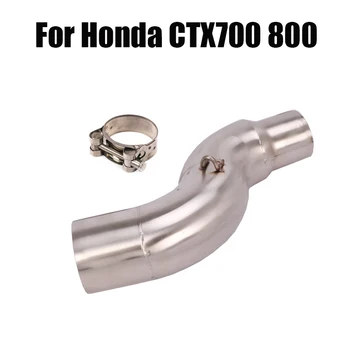 Za Honda CTX700 800 Izpušni Sistem Sredine Povezavo Cevi Pobeg Sredini Cev, ki Povezuje Oddelek Zdrsne Na motornega kolesa iz Nerjavečega Jekla