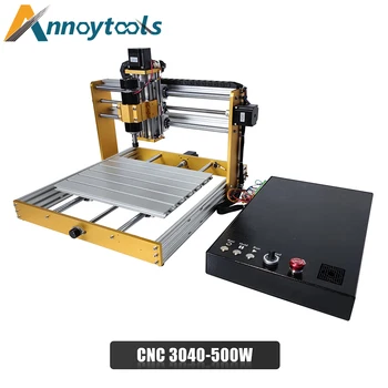 CNC3040 Rezkalni Stroj podporo 500W Vretena posodobitev CNC30*18 Graviranje Stroj CNC Usmerjevalnik Laser Graverja GRBL1.1 za Les PCB