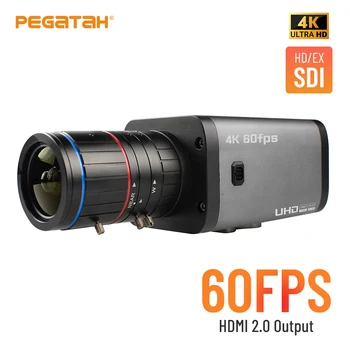 HD EX-SDI HD camera 4K 60FPS oddaja HD kamera 1/1.8 Cmos HDMI fotoaparat C-CS auto iris objektiv Nizka osvetljenost fotoaparat z 485