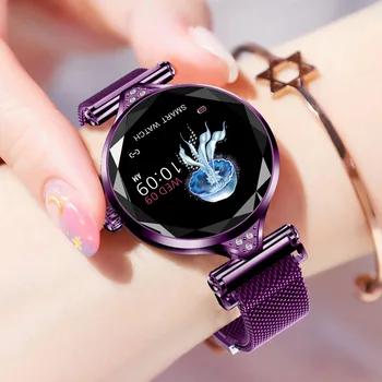 H1 Žensk Pametna Zapestnica Watch Srčni utrip Zdrava Športna Fitnes Tracker Inteligentni Manšeta Za Xiaomi Huawei Apple Samsung