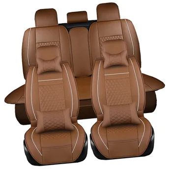 Luksuzni Avto Sedež, ki Pokriva PU Usnje 5-Sedeži Spredaj+Zadaj SUV Tovornjak Blazine Celoten Sklop Za Mazda CX-3