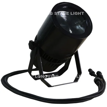 Brezplačna Dostava IP65 Vodotesen Zoom COB LED Par Luči 200W Toplo Bela/ Hladno Bela COB LED PAR Prostem Led Par Luči