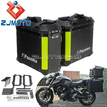2x Motocikel Strani Škatle Primerih Prtljage Sepet Tovora Vrečke Bisaga Univerzalno Za Honda Suzuki Yamaha, BMW Tiger 800/1200