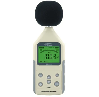Digitalni Merilnik Ravni Zvoka Merilno Območje 30~130dB Raven Hrupa Meter Tester Decibel Meter