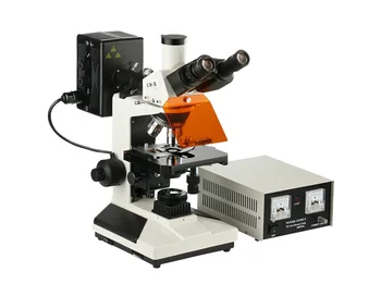 VMF20A Trinocualr 100W/DC živega Srebra Žarnica Odraža Fluorescence Mikroskop