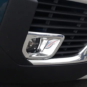 Za Peugeot 5008 GT 2018 2019 ABS Chrome Sprednje Luči za Meglo Lučka zaščitni Pokrov Okvir Trim Avto Styling Okrasni Dodatki
