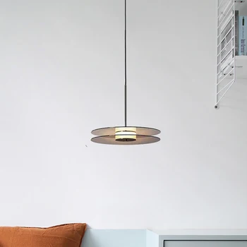 Sodoben Nordijski dnevna soba ustvarjalne lestenci osebnost umetnosti kovanega železa lestenci LED geometrijske oblike skladu luči