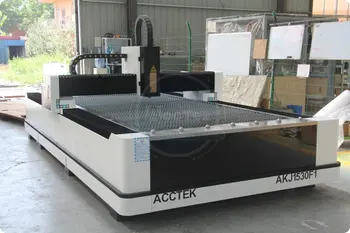 Poceni in samll poslovanje, cnc kovinskih vlaken laserski rezalni stroj AKJ1530F servo motor raycus laser generator