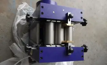 Tri Roll Brušenje Mlin mlin za laboratorij aplikacije 128mm roller 5kg/h