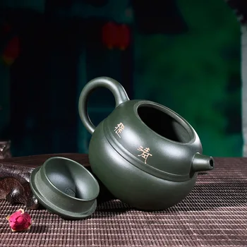 Yixing priporočene kakovosti blaga, roki znana rude gourd chlorite gline lonec kung fu čaj čaj nastavite na debelo