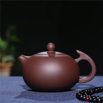 Yixing Vijolično Gline čaj pot Klasično filter Xishi Čajnik Verodostojno Teaware lepoto grelnik vode Surove rude, Ročno izdelan po Meri Čaj nastavite 270ml