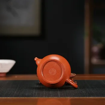 Surove rude Yixing vijolično gline pot, roe cinnabar kroglice, Kung Fu čajnik, 180cc zbirka darilo čaj, set
