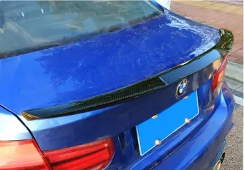Ogljikovih Vlaken Avto Zadaj Krilo Prtljažnik za Ustnice Spojlerji Za BMW Serije 3 F30 320i 328i 335i F80 M3 F82 M4 2013-2017
