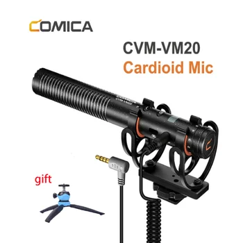 COMICA CVM-VM20 Mikrofon Super Kondenzatorski Cardioid Profesionalne Video Intervju Mikrofonom za Pametni telefon DSLR Fotoaparat